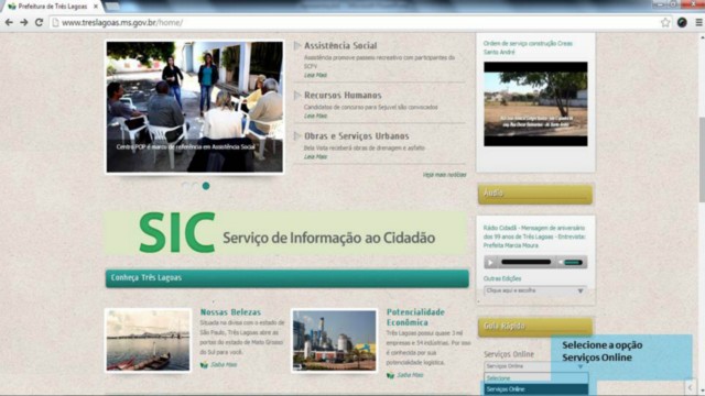 Prefeitura disponibiliza link para Serviços On-line de autoatendimento