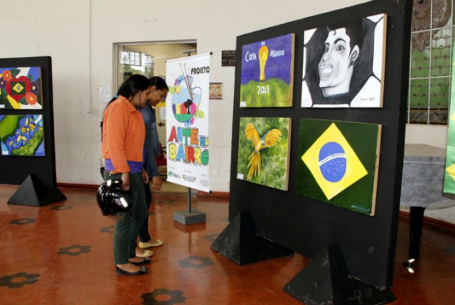 Copa do Mundo é tema de exposição de telas