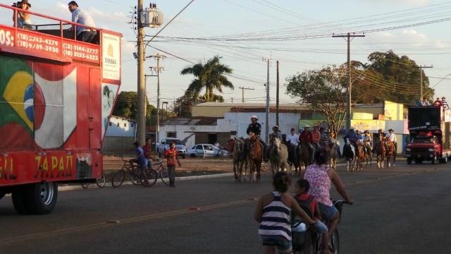 AGORA: Cavaleiro das Américas passa por Três Lagoas AGORA: Cavaleiro das Américas passa por Três Lagoas