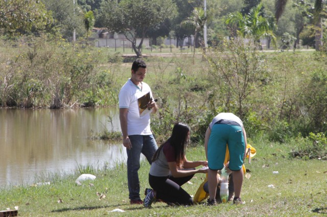 Colégio Exitus realiza “lançamento de foguetes” na Lagoa Maior