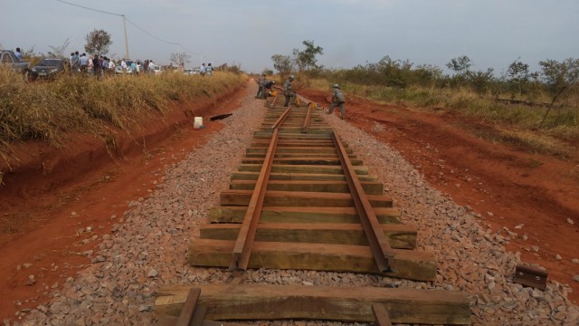 CMT avança serviços de construção do contorno ferroviário de Três Lagoas