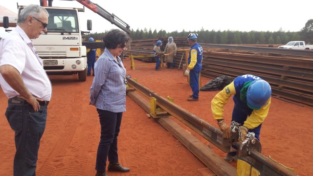 CMT avança serviços de construção do contorno ferroviário de Três Lagoas