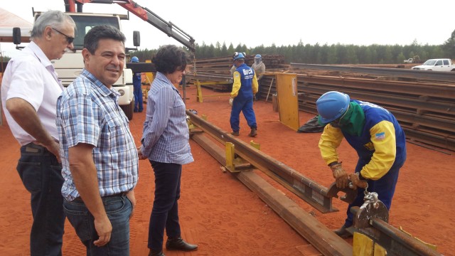 CMT avança serviços de construção do contorno ferroviário de Três Lagoas