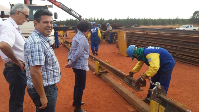 CMT avança serviços de construção do contorno ferroviário de Três Lagoas