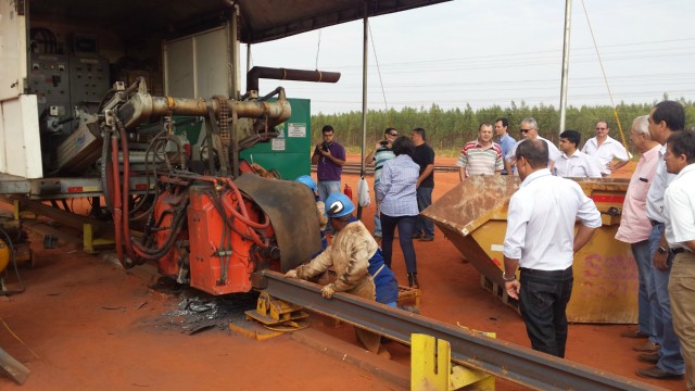 CMT avança serviços de construção do contorno ferroviário de Três Lagoas