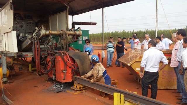 CMT avança serviços de construção do contorno ferroviário de Três Lagoas