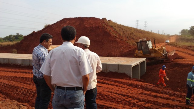 CMT avança serviços de construção do contorno ferroviário de Três Lagoas