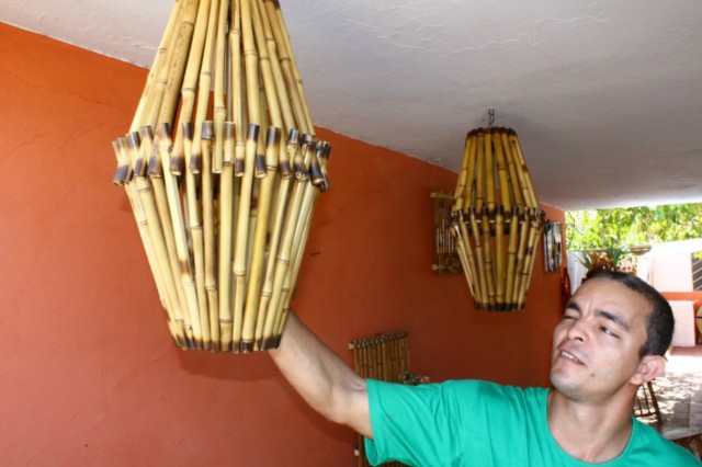 Cultura apoia exposição de arte em bambu