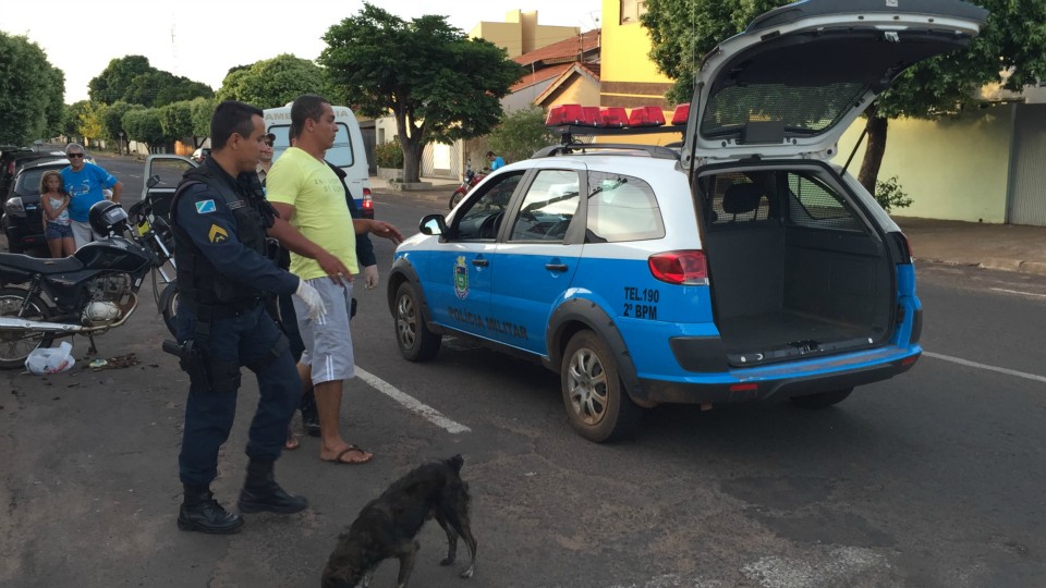 Motociclista sai "travado" de churrasco e acaba preso