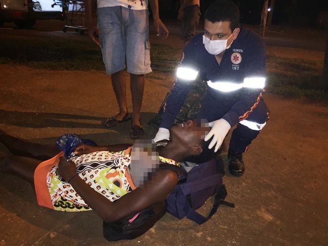 Grávida é agredida a pauladas por dois homens em Três Lagoas