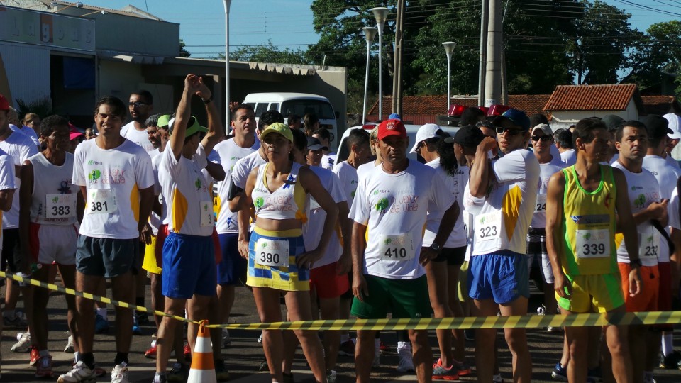 Evento da Fibria na Lagoa Maior nesta manhã reúne centenas de participantes