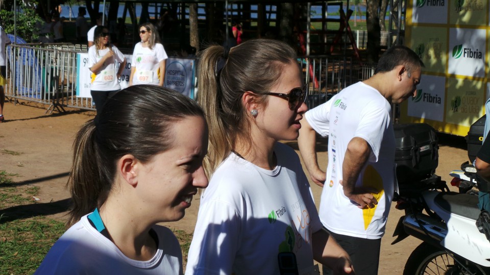 Evento da Fibria na Lagoa Maior nesta manhã reúne centenas de participantes