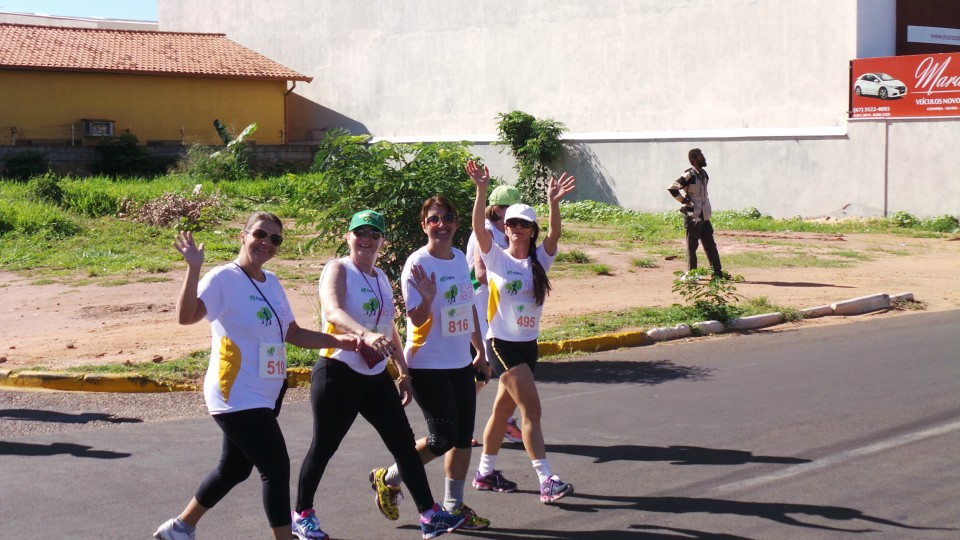 Evento da Fibria na Lagoa Maior nesta manhã reúne centenas de participantes