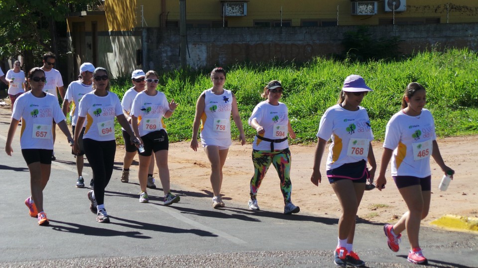 Evento da Fibria na Lagoa Maior nesta manhã reúne centenas de participantes