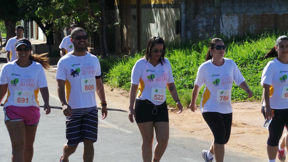 Evento da Fibria na Lagoa Maior nesta manhã reúne centenas de participantes