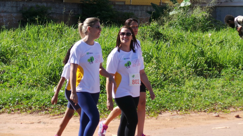 Evento da Fibria na Lagoa Maior nesta manhã reúne centenas de participantes