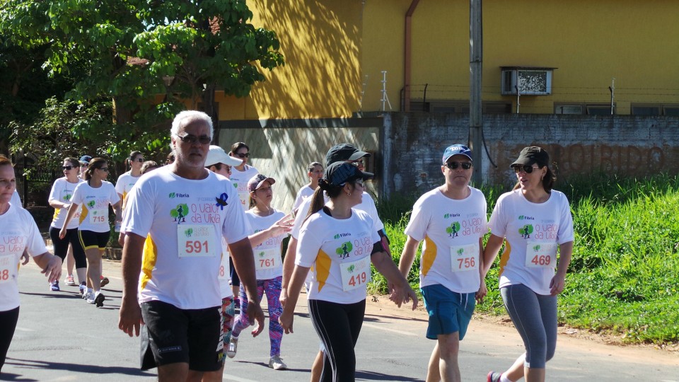 Evento da Fibria na Lagoa Maior nesta manhã reúne centenas de participantes
