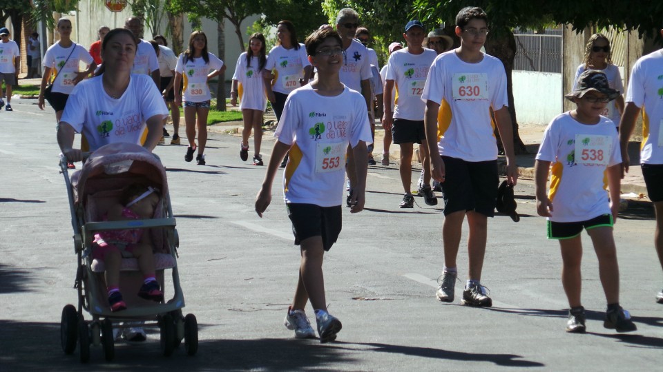 Evento da Fibria na Lagoa Maior nesta manhã reúne centenas de participantes
