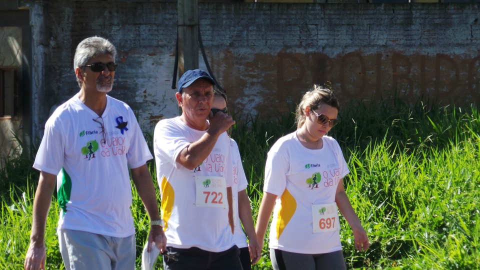 Evento da Fibria na Lagoa Maior nesta manhã reúne centenas de participantes