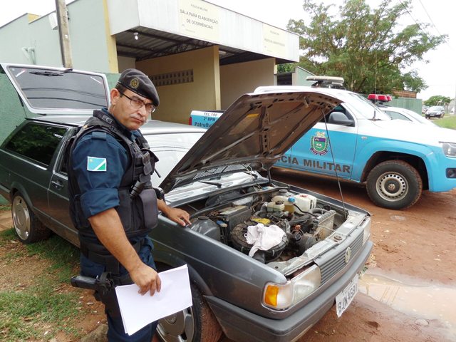 Carro com chassi adulterado é apreendido na MS-320