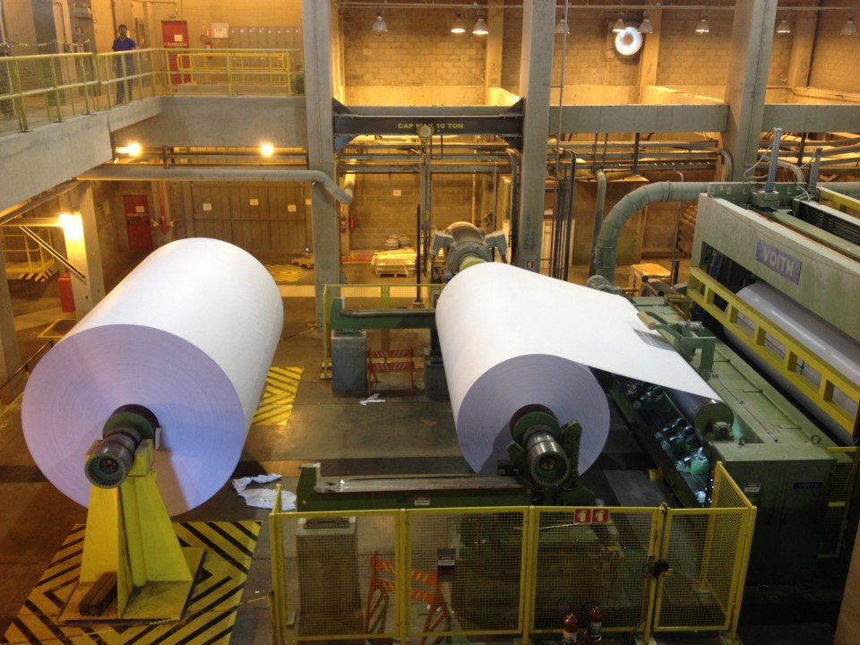 IP estuda a possibilidade de instalação de segunda máquina de papel em TL