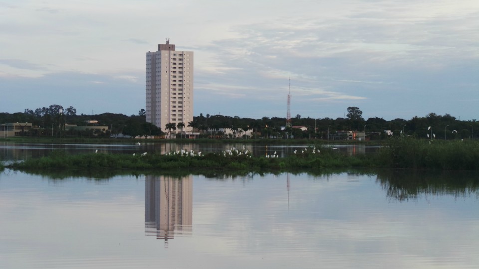 Lagoa Maior, beleza natural de uma paisagem que se renova todos os dias, em Três Lagoas