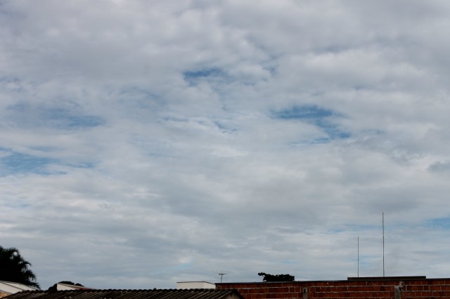 Apesar do tempo nublado, não há previsão de chuva para hoje em Três Lagoas