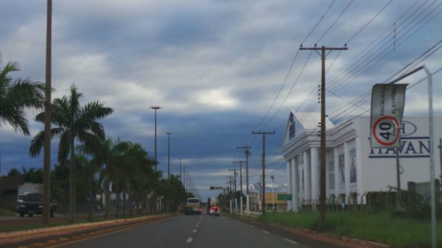 Previsão de tempo firme e ventos leves para hoje em Três Lagoas