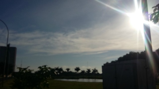 Previsão de sol com algumas nuvens e não chove hoje em Três Lagoas