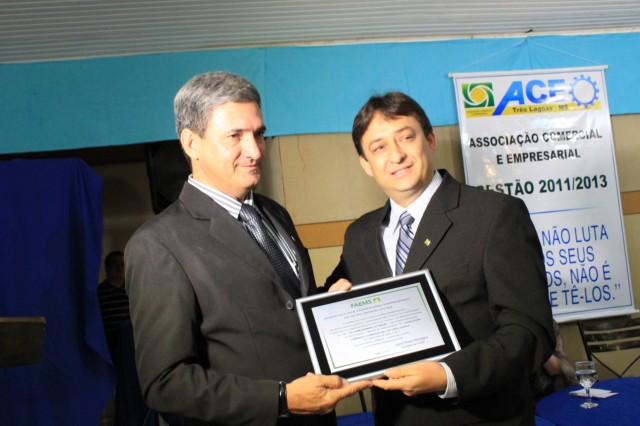 Posse da nova diretoria da Associação Comercial e Empresarial