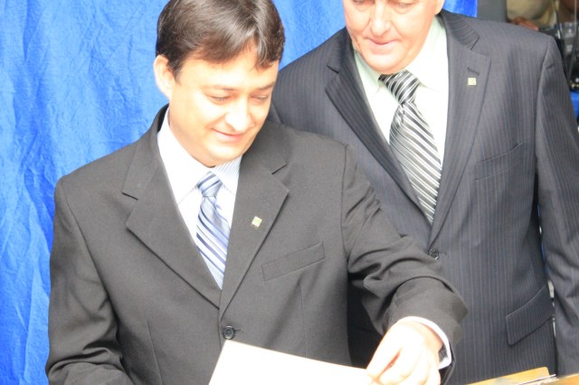 Posse da nova diretoria da Associação Comercial e Empresarial