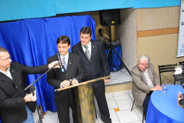 Posse da nova diretoria da Associação Comercial e Empresarial