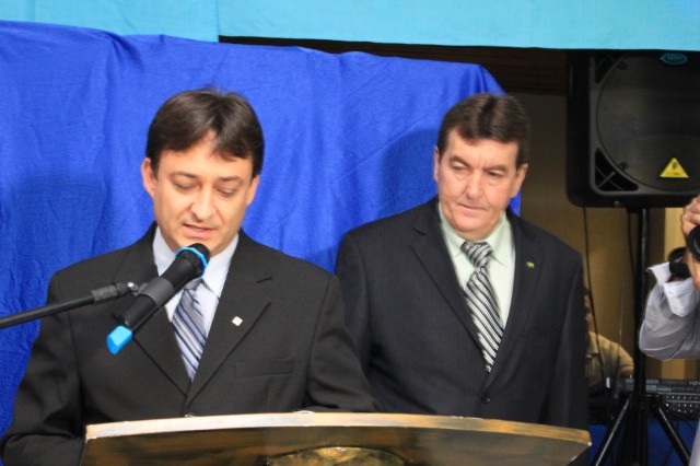 Posse da nova diretoria da Associação Comercial e Empresarial