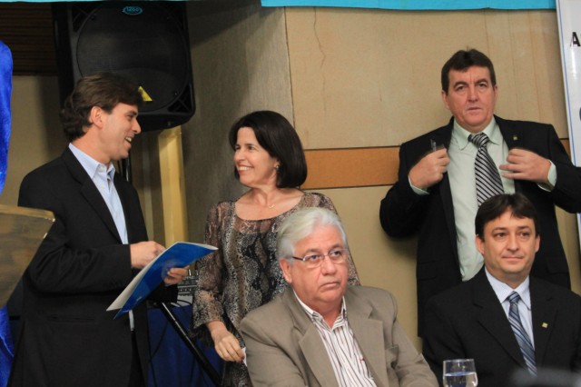 Posse da nova diretoria da Associação Comercial e Empresarial