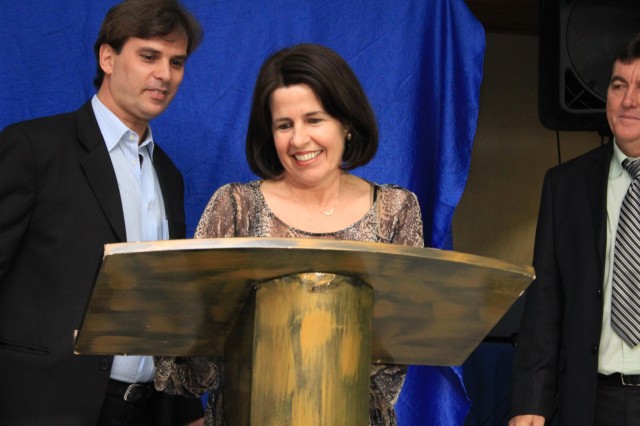 Posse da nova diretoria da Associação Comercial e Empresarial