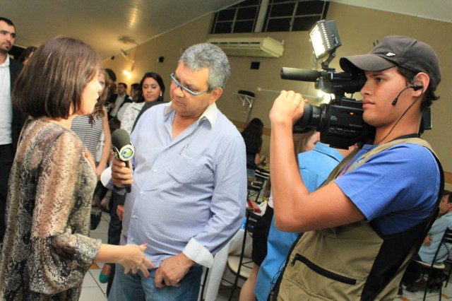 Posse da nova diretoria da Associação Comercial e Empresarial