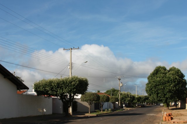 Previsão de chuva a partir do período vespertino, hoje em Três Lagoas