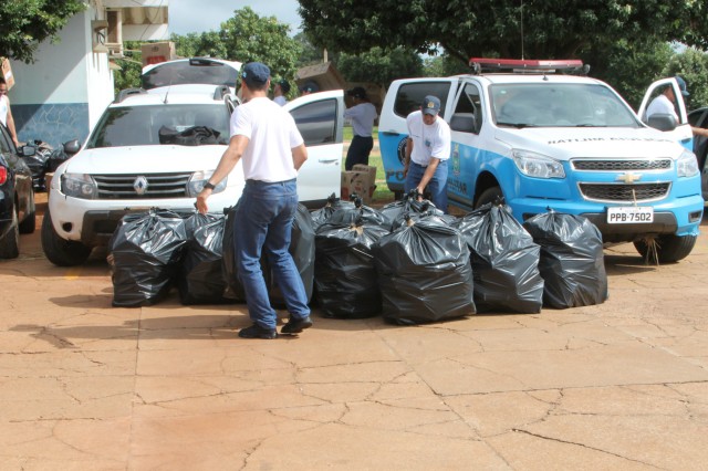 Patrulha Rural apreende outros dois carros com carga de cigarros