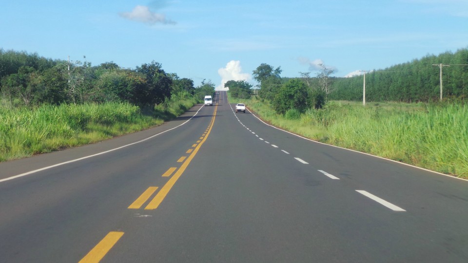 BR-262 está ponteada de trechos perigosos, entre Três Lagoas e Capital