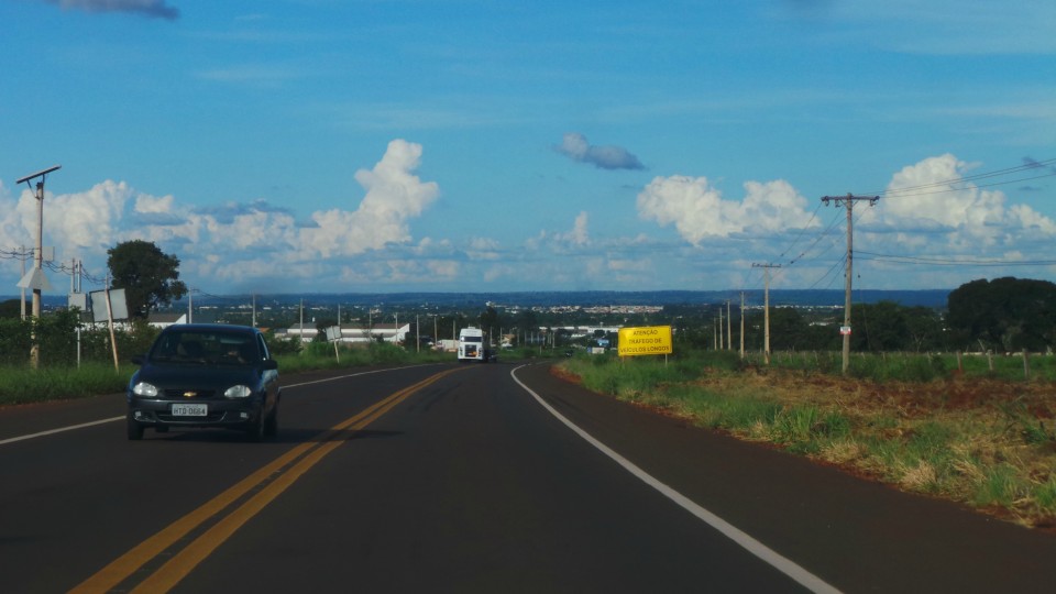 BR-262 está ponteada de trechos perigosos, entre Três Lagoas e Capital