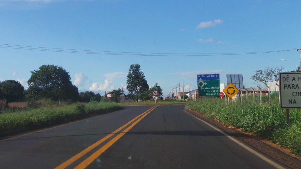 BR-262 está ponteada de trechos perigosos, entre Três Lagoas e Capital