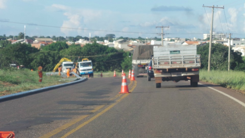 BR-262 está ponteada de trechos perigosos, entre Três Lagoas e Capital