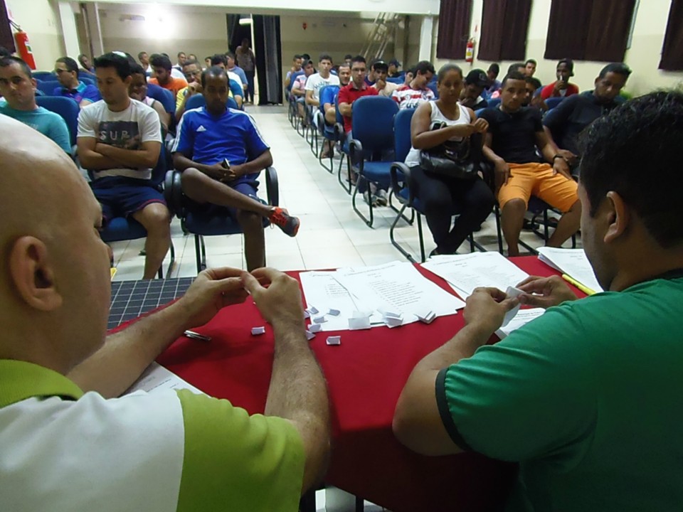 Sejuvel realiza congressos técnicos dos campeonatos municipais de futsal masculino e vôlei