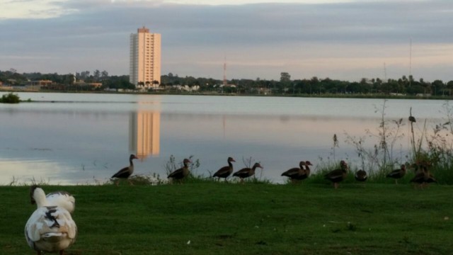 Com algumas nuvens, porém não há possibilidade de chuva em Três Lagoas