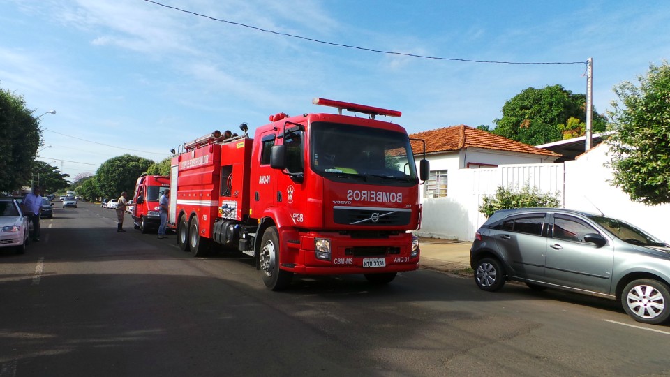 Princípio de incêndio é registrado em ônibus da APAE de Três Lagoas