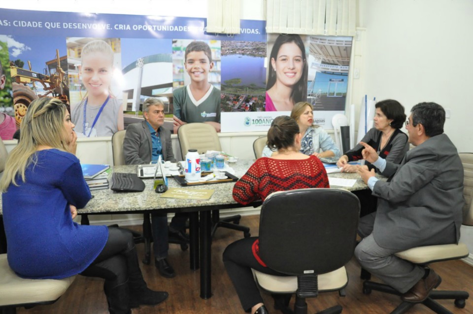 Presidente da Fundação de Turismo de MS visita gabinete de Marcia Moura