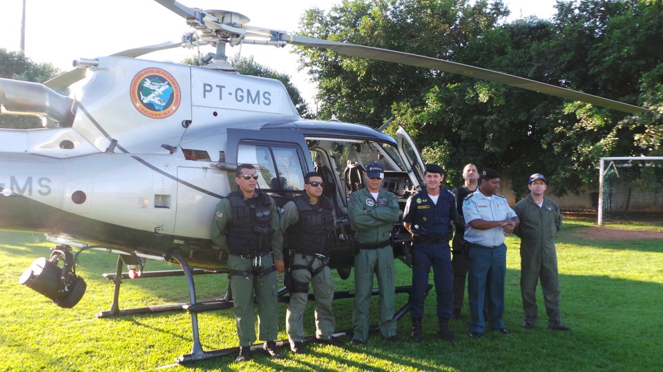 Com apoio aéreo PM deflagra Operação Cidade Tranquila em Três Lagoas Com apoio aéreo PM deflagra Operação Cidade Tranquila em Três Lagoas