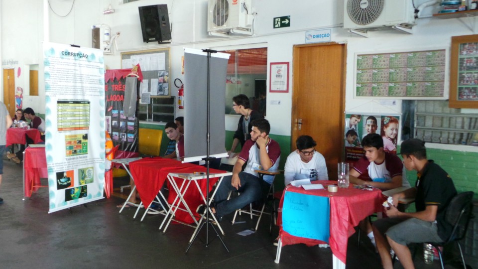 Feira de Ciência do Colégio Êxitus de Três Lagoas