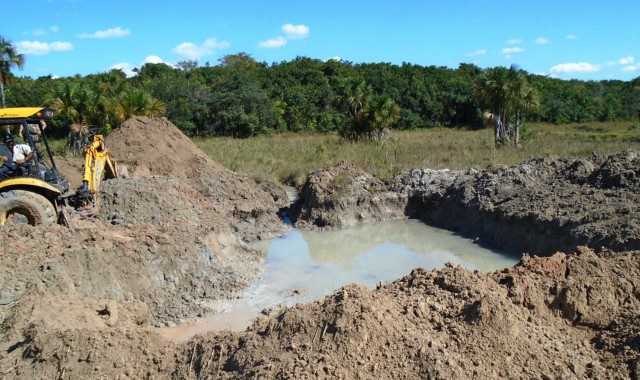 PMA autua fazendeiro em R$ 5 mil por degradação de área protegida para construir tanques de piscicultura