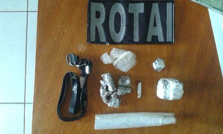 2º BPM registra ocorrência de tráfico de drogas e recupera motocicletas furtadas
